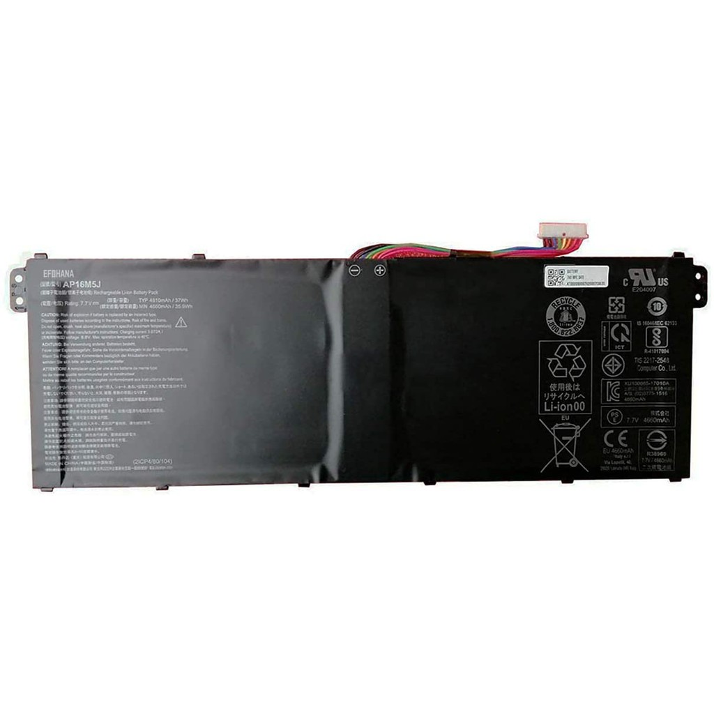 Pin laptop Acer Aspire 3 A314‑22, A314‑31, A314‑35, A315‑21, A315‑22, A315‑23, A315‑34, A315‑42, A315‑51, A315‑53, A317‑33 và Aspire 1 A114‑31 – mã AP16M5J (4 cell)