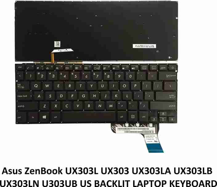 Bàn phím laptop Asus ZenBook UX303, UX303L, UX303LA, UX303LB, UX303LN (LED, BH 6TH)