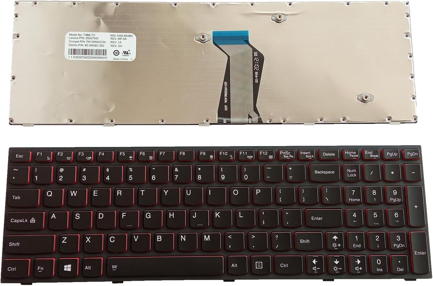 Bàn phím laptop Lenovo IdeaPad Y500, Y500N, Y510P, Y590