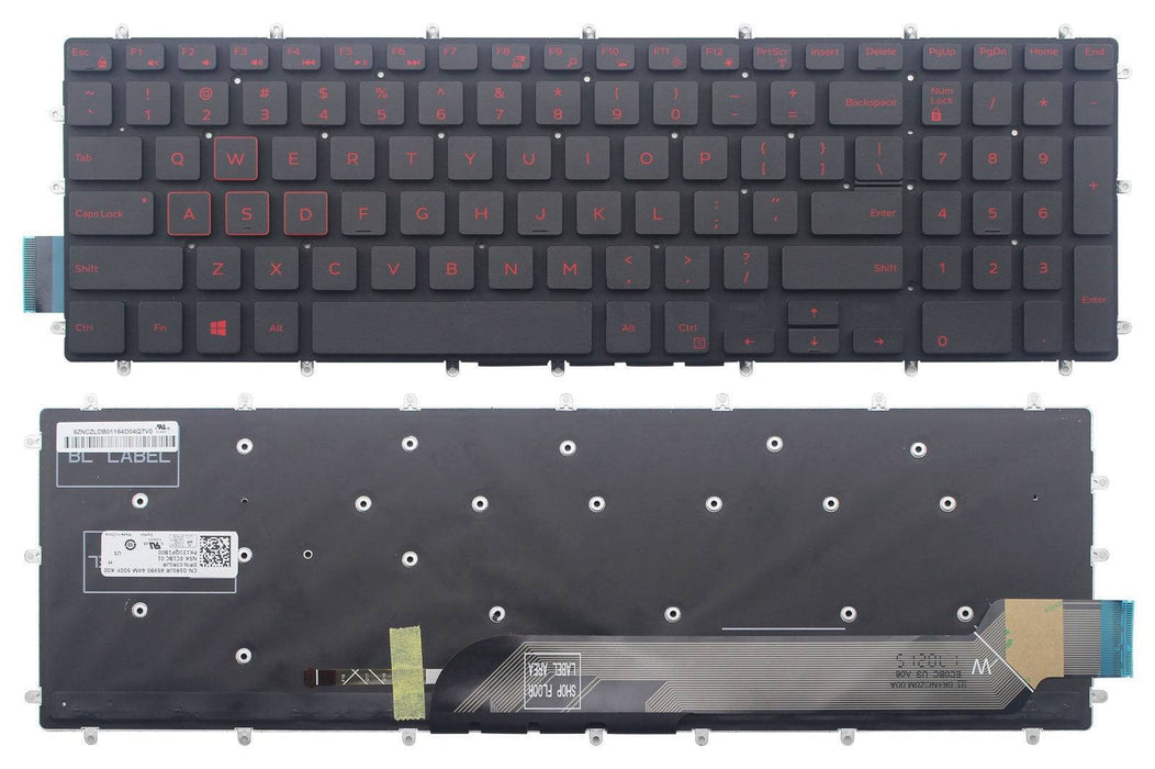 Bàn phím laptop Dell Inspiron 3580, 3581, 3582, 3583, 3593, 3595, 5565, 5567, 5570, 5575, 5767, 5775, Vostro 3584, 3590, 5568 (LED ĐỎ, BH 6TH)