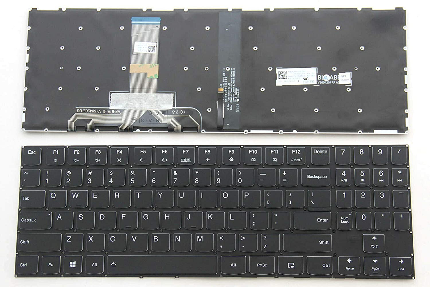 Bàn phím laptop Lenovo Legion Y540-15IRH, Y540-15IRH-PG0, Y530, Y530-15ICH, Y7000P (LED Trắng, BH 6TH)