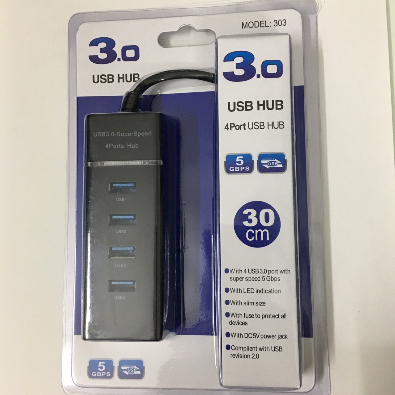Hub Chia Usb 3.0 (4 Port)