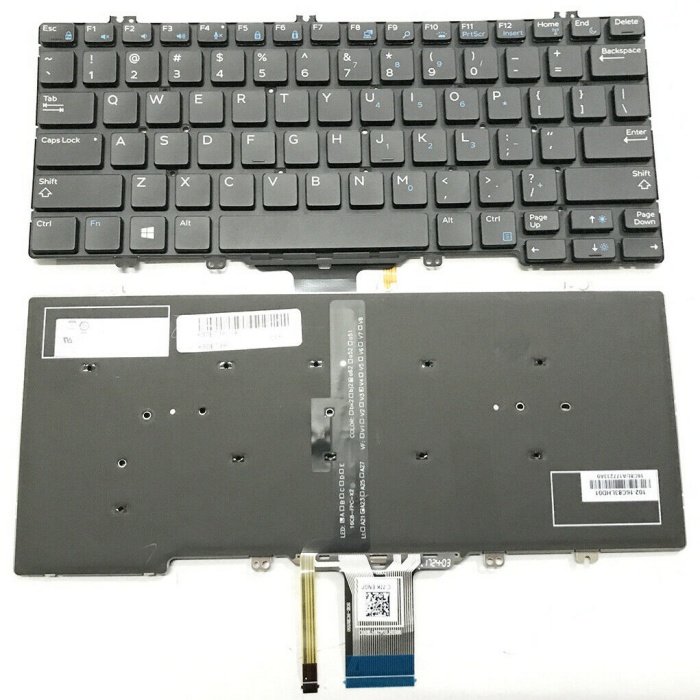 Bàn phím laptop Dell Latitude 5280 5288 5289 7280 7290 7380 7390 (LED, BH 6TH)