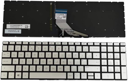 Bàn phím laptop HP 15-du000, 15s-du000, 15-dy000, 15s-dy000, 15s-eq000, 15-gw000, 17-ca000, 17-by000, 250 G7, 255 G7 (Bạc LED, BH 6TH)
