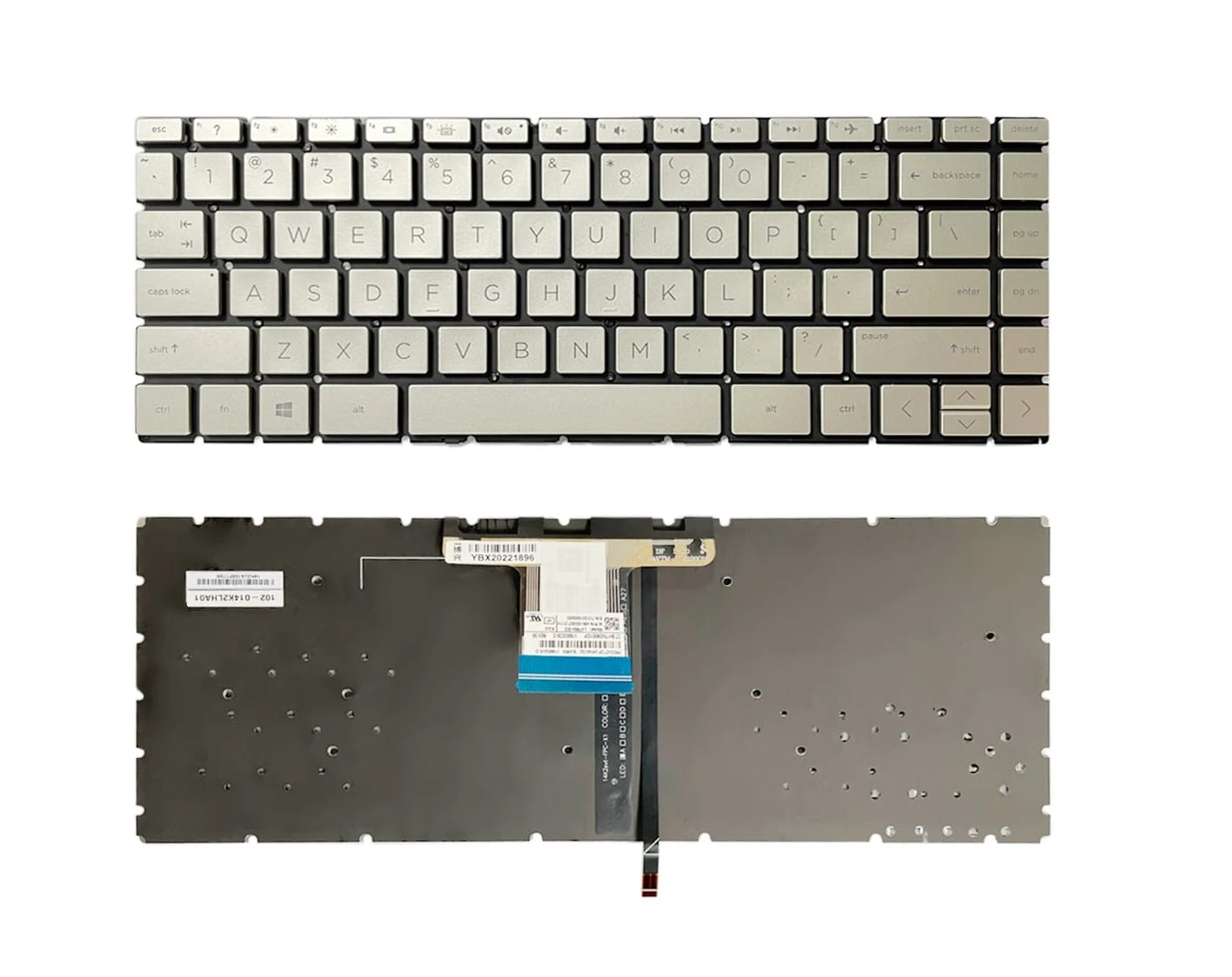 Bàn phím laptop HP 14-dh000, 14-dk000, 14s-dk000, 14-ma000, 14-dg000, 340s G7 (Bạc LED, BH 6TH)