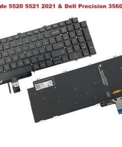 Bàn phím laptop Dell Latitude 5520, 5521, Precision 3560, 3561, 0N7N16 (LED, BH 6TH)