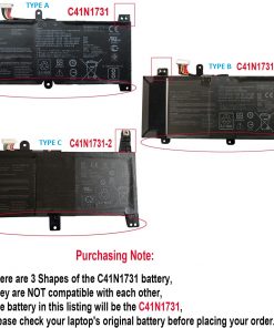Pin laptop Asus ROG Strix GL704, GL504, G512, G531, G712, G731 – C41N1731-2 (4 cell)