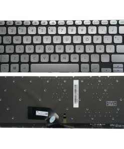 Bàn phím laptop Asus Vivobook S13 S330F S330FA S330FN S330FL S330UA S330UN (Bạc, Gen 8, LED, Có nút nguồn, BH 6 tháng)