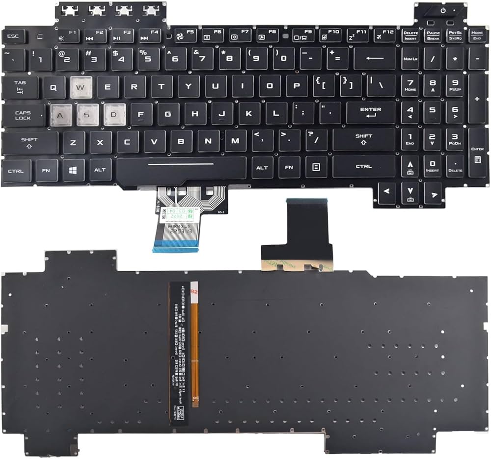 Bàn phím laptop Asus FX505, FX505G, FX505D, FX505GD, FX505GE, FX505GM, FX505DY, FX505DV, FX505DT (LED, BH 6TH)