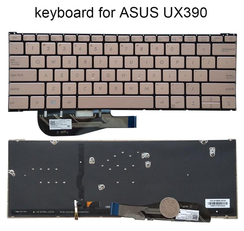 Bàn phím laptop Asus Zenbook UX390, UX390U, UX390UA (LED, BH 6TH)