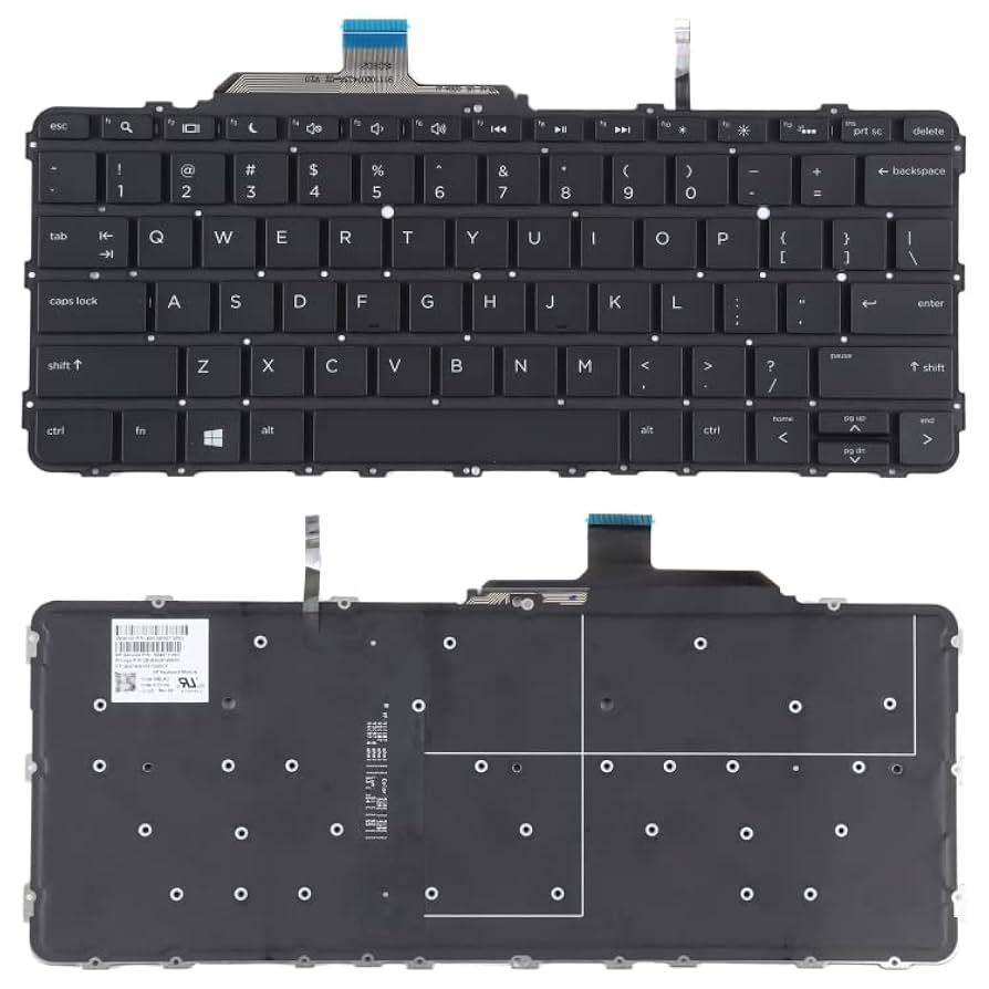 Bàn phím laptop HP Folio G1, EliteBook Folio G1, 850915-001, 850915-031, 6037B0120101, 6037B0119901, HPM15G23USJ930 (LED, BH 6TH)