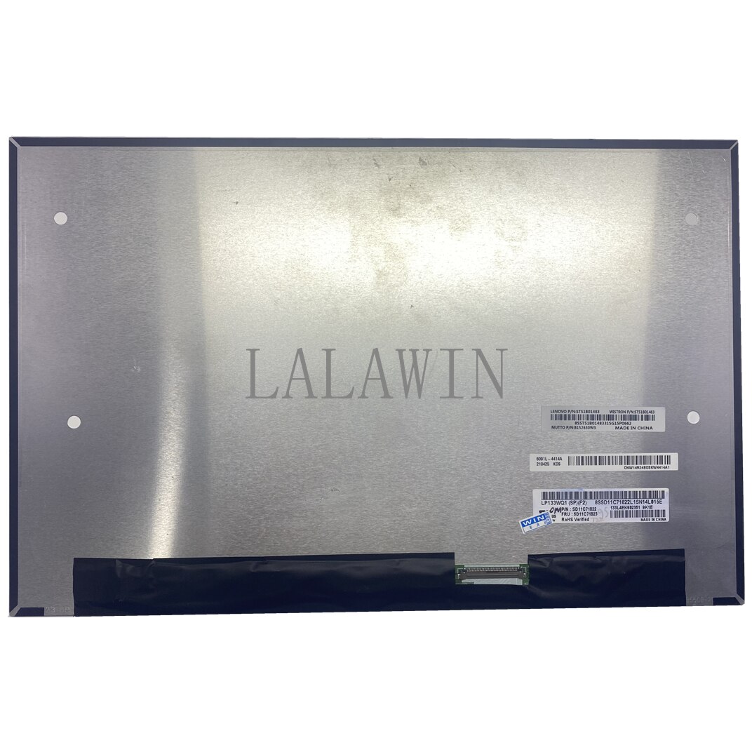 Màn Hình 13.3" Led Slim =Wqxga 2.5k= (16:10) Lenovo X13 Gen 2 (Board Sau Lưng,40 Pin)