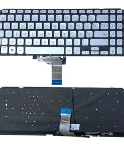 Bàn phím laptop Asus X509, X509FA, X509F, X509FJ, X509UA, X509MA, X509JA, F509, F509JP, F509MA, F509UB, F509JB, F509JA, M509, Y5200F, Y5000F, Y5200FB, FL8700 BẠC (LED, BH 6TH)