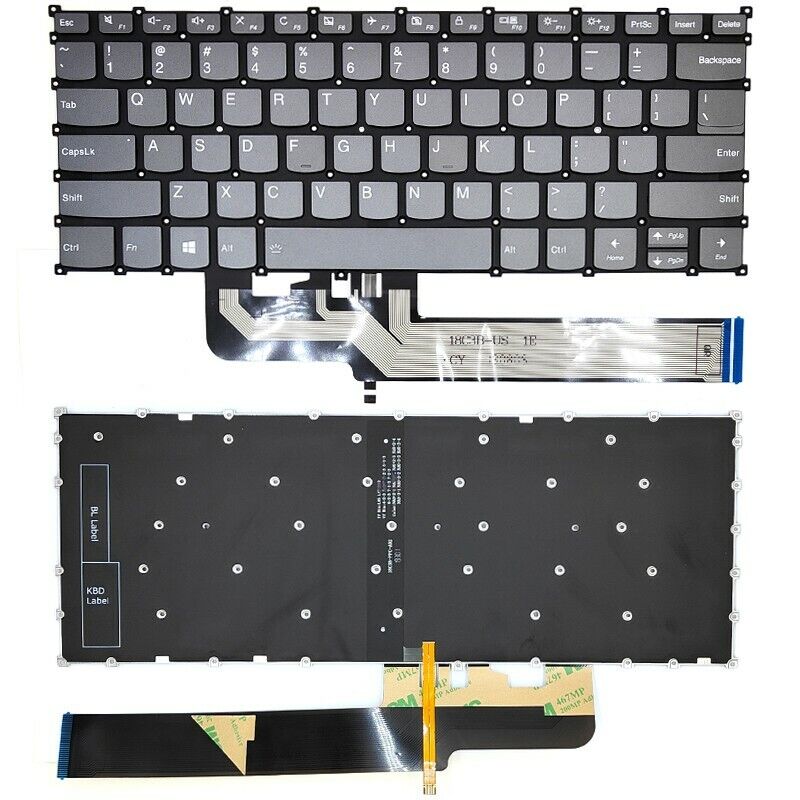 Bàn phím laptop Lenovo S540-14IWL, S540-14IML, S540-14API (LED, BH 6TH)