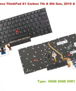 Bàn phím laptop Lenovo ThinkPad X1 Carbon Gen 7, Gen 8 (Core i thế hệ 9, 10) Renew (BH 6TH)