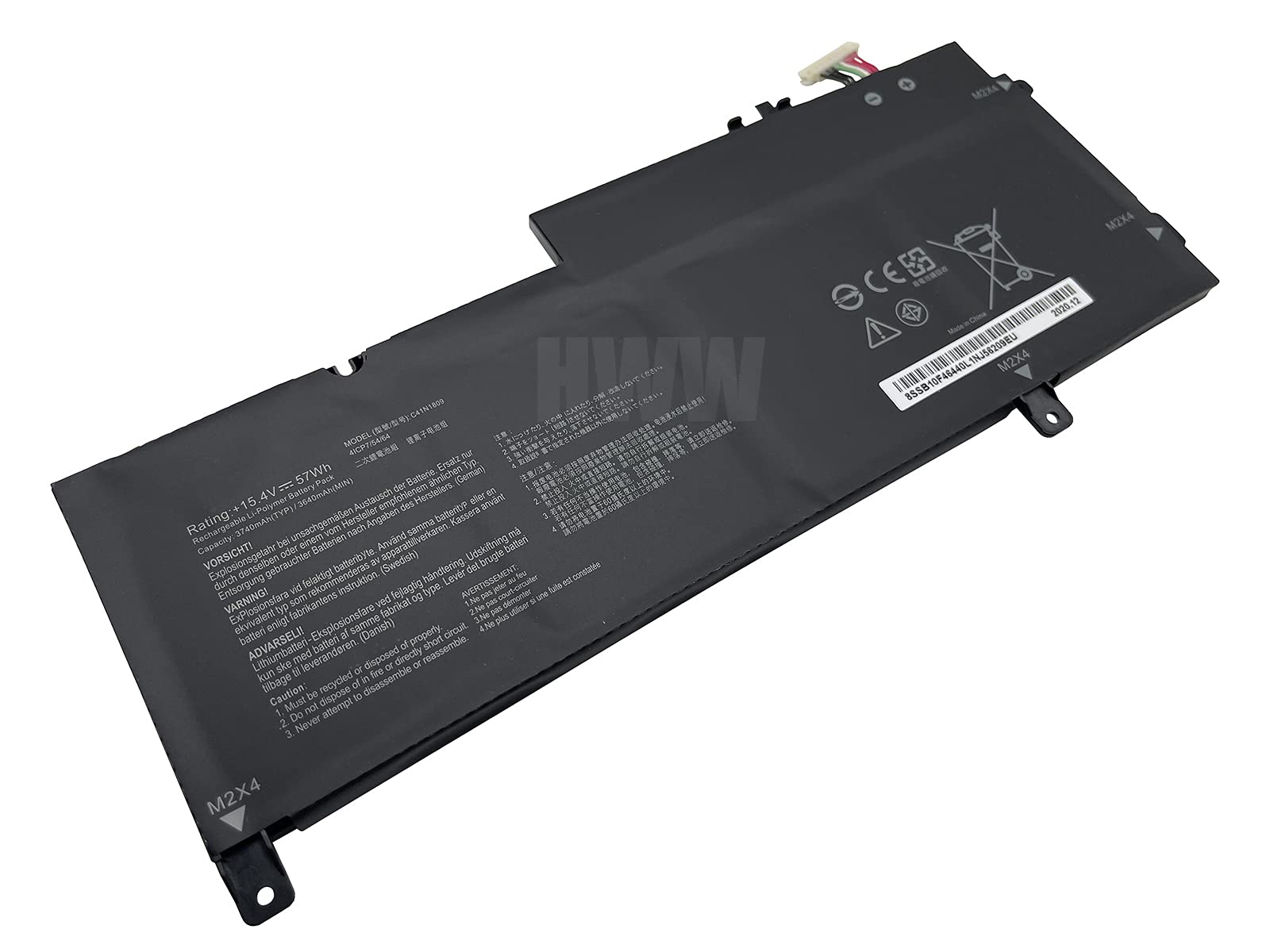 Pin laptop Asus Q536 Q536F Q536FD - C41N1809 - 4 cell