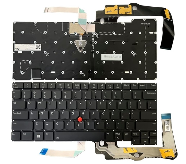 Bàn Phím Laptop Lenovo T14s Gen 3 (Có Chuột, LED, BH 6TH, Phím Âm Hàn Vỏ C)