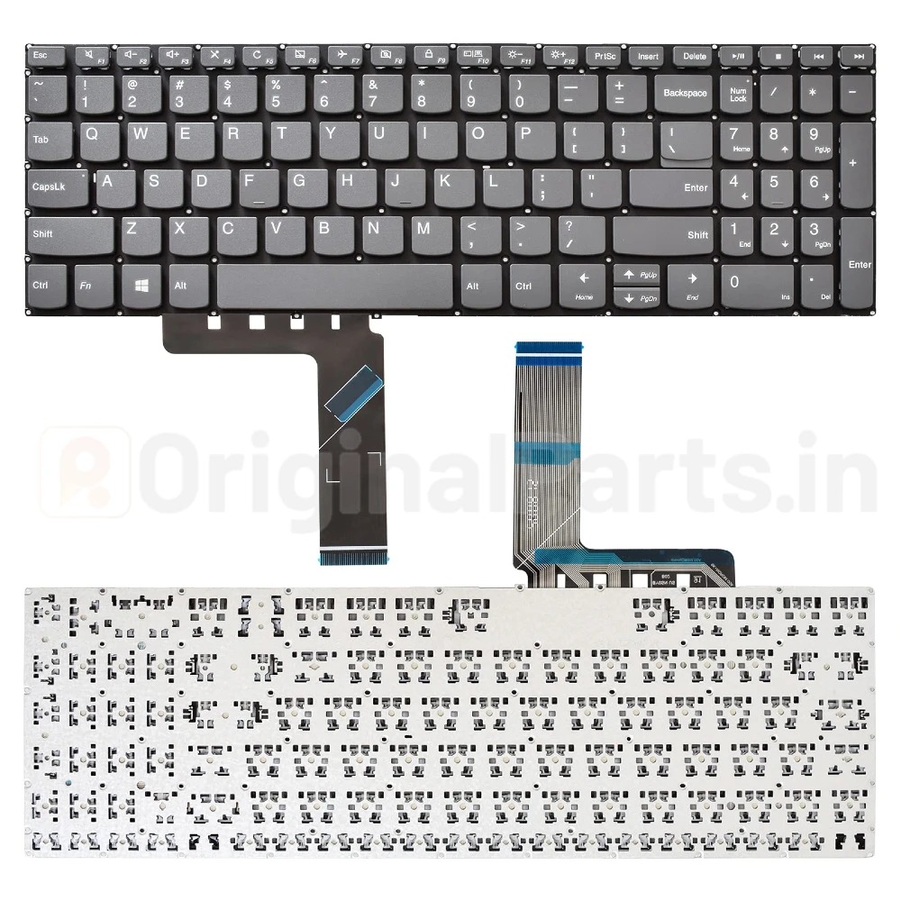 Bàn phím laptop Lenovo 720S-15ISK, 720S-15IKB, Yoga C740-15IML, Ideapad 3 15IJL05, 15IML05, 15ITL05, 15ADA05, 15ARE05, 15IGL05, 15IIL05, ThinkBook 15-IIL 20SM, ThinkBook 15-IML 20RW (KO NÚT NGUỒN, ZIN)