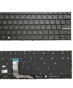 Bàn phím laptop Asus Vivobook 14 A1402, A1402Z, A1403, A1403Z, X1402, X1402Z, X1402ZA, X1403, X1403Z, X1403ZA đen (LED, BH 6TH)