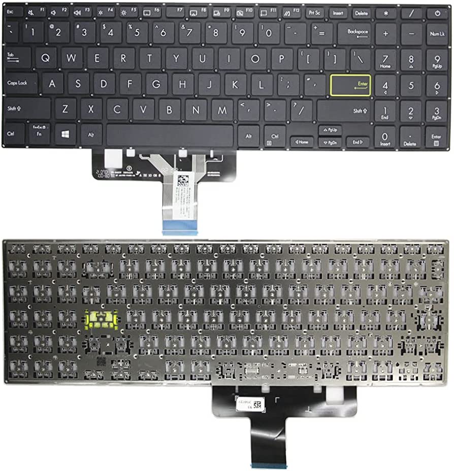 Bàn phím laptop Asus Vivobook S533, S533E, S533EA, S533F, S533FA đen