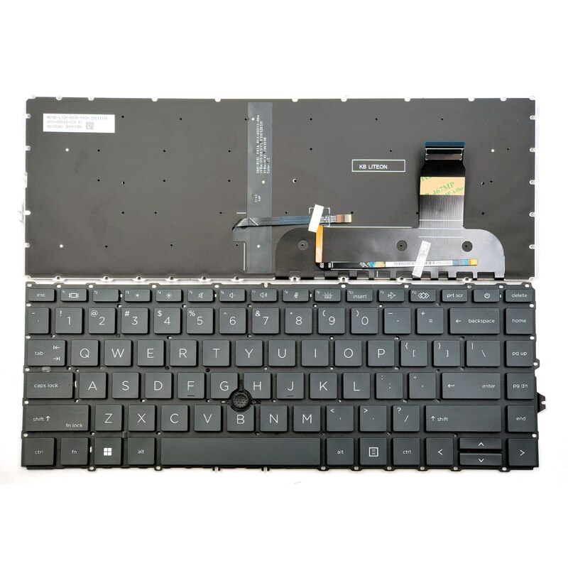 Bàn phím laptop HP EliteBook 740 G7, 740 G8, 745 G7, 745 G8, 840 G7, 840 G8, 845 G7, 845 G8, ZBook Firefly 14 G7, 14 G8 có chuột (LED, BH 6TH)