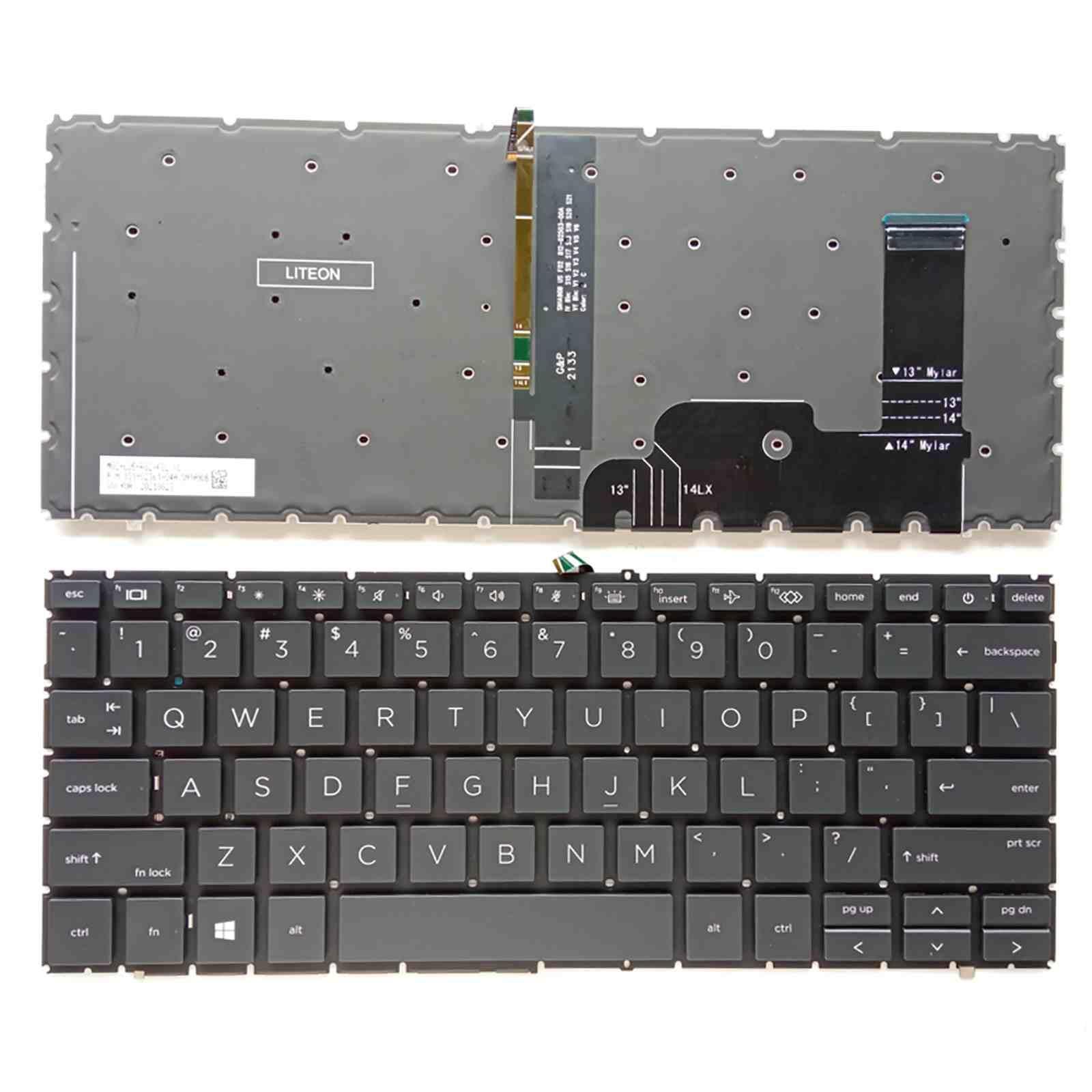 Bàn phím laptop HP EliteBook 830 G9, 830 G10, 840 G9, 845 G9, 840 G10, 845 G10 (LED, BH 6TH)