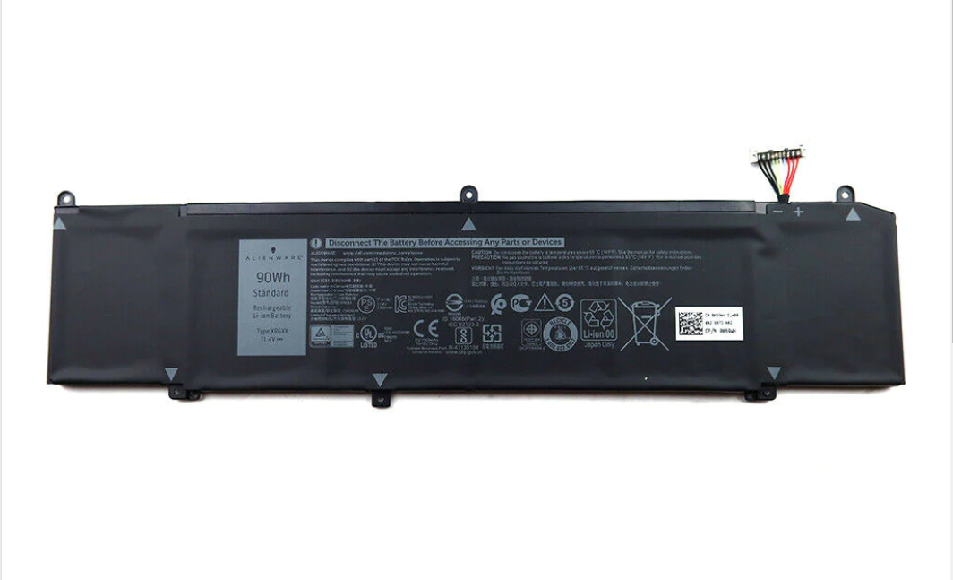 Pin laptop Dell Alienware M15 R1 Alienware M17 R1 Gaming G5 5590 Gaming G7 7590 7790 XRGXX 90 Wh 6 cell
