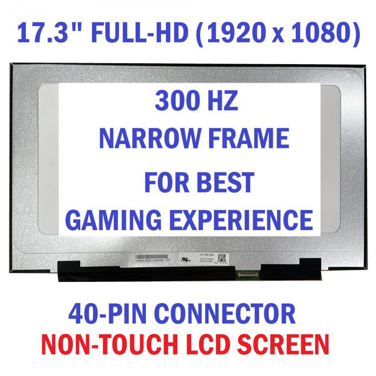 Màn Hình 17.3" Led Slim 40p Fhd (300hz)