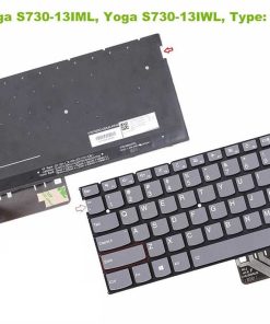 Bàn phím laptop Lenovo Yoga S730-13IWL, S730-13IML, Ideapad 730S-13IML, 730S-13IWL (LED, BH 6TH, Cáp chữ Z)