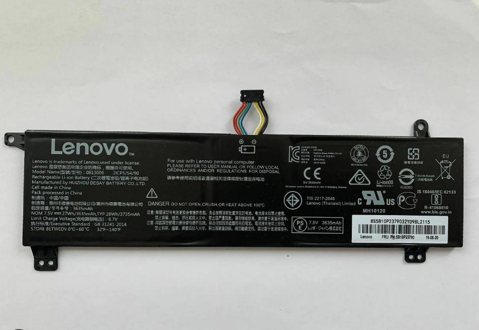 Pin laptop Lenovo Ideapad 120S-11IAP 120S-11 – 0813006 (2 cell, hình chữ nhật)