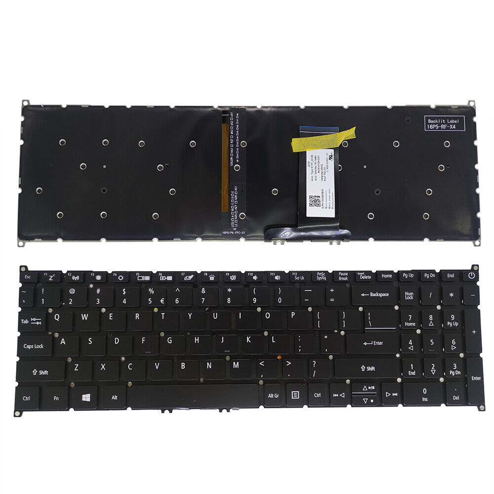 Bàn phím laptop Acer Aspire 3 A317-32, A317-33, A317-51, A317-52, Aspire 7 A715-41, A715-42, A715-74, A715-75, S50-40 (LED, BH 6TH)