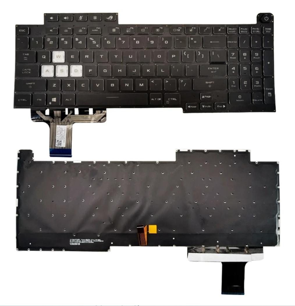 Bàn phím laptop Asus ROG G713, G713Q, G713QR, G713R, G713RX, G713RS, G713RC (LED, BH 6TH)