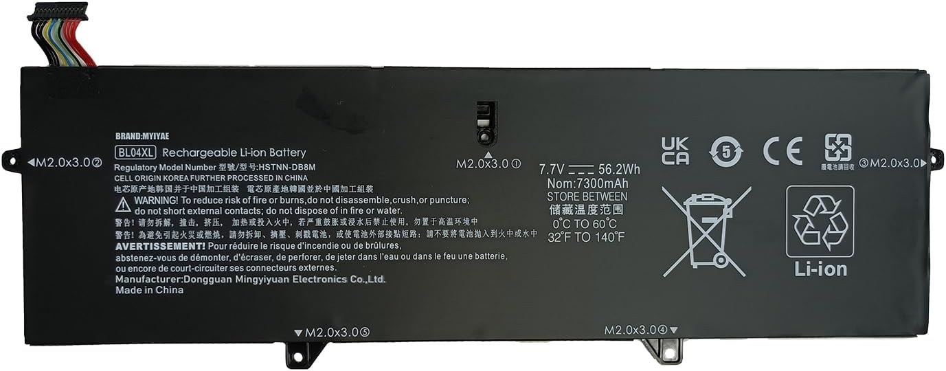 Pin laptop HP EliteBook x360 1040 G5 G6 - BL04XL (4 cell)