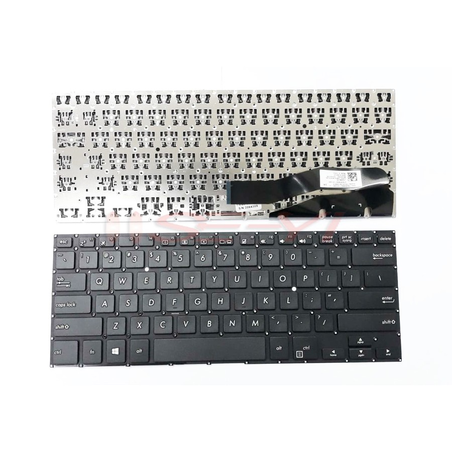 Bàn phím laptop Asus TP401U, TP410U, TP401N, TP401M, TP410P (Cáp góc, ZIN)