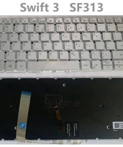 Bàn phím laptop Acer Swift 3 SF313-52, SF313-53, FV0QP N19H3 (Bạc, LED, BH 6TH)
