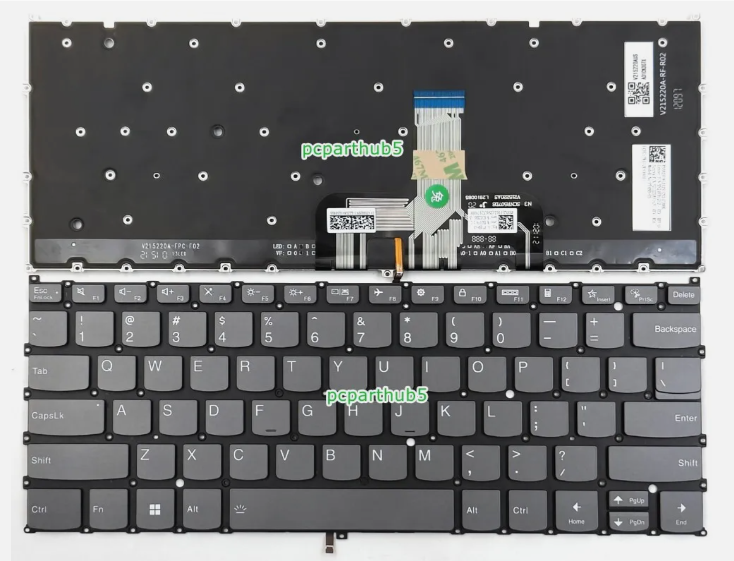 Bàn phím laptop Lenovo Yoga 7 14ARB7, 14IAL7, 14IRL, Yoga Slim 7 ProX 14ARH7, 14IAH7 (LED, BH 6TH)