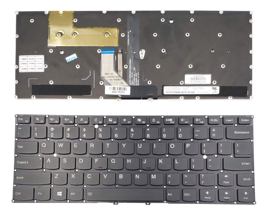 Bàn phím laptop Lenovo Yoga 910-13IKB, Yoga 5 Pro Series (LED, BH 6TH)