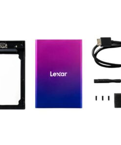 Box Hdd 2.5" Lexar E100 (Tím) - Usb 3.0
