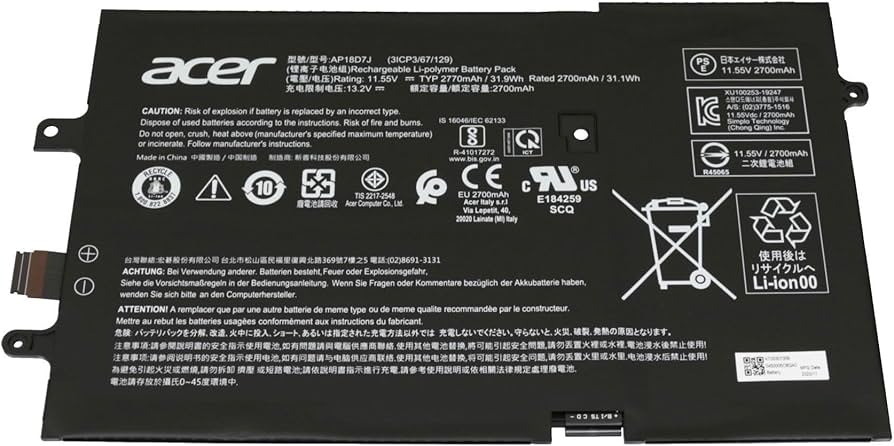 Pin laptop Acer Swift 7 SF714-52T SF714-52T-71JW SF714-52T-74AT - AP18D7J (3 cell)
