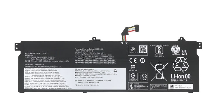 Pin laptop Lenovo ThinkBook 16 G4+ IAP / ARA – L21C3PD7 – 3 cell