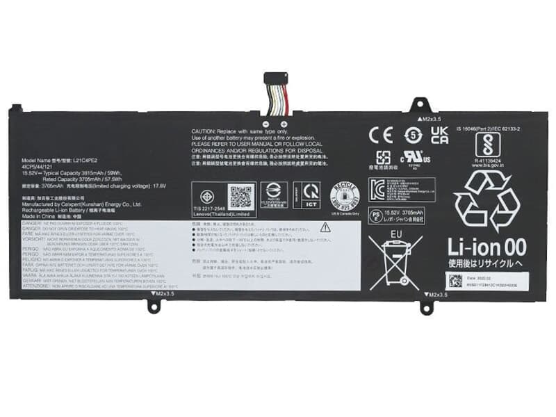 Pin laptop Lenovo Yoga 6 13ALC7 / 13ABR8 - L21C4PE2 - 4 cell