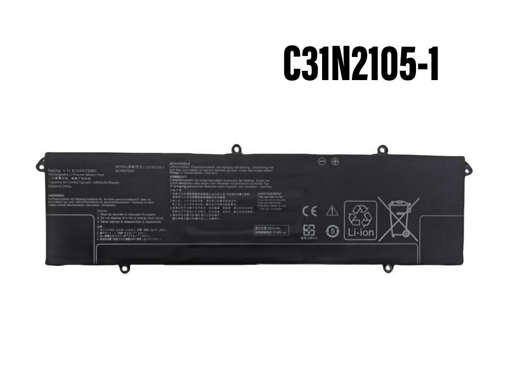 Pin laptop Asus VivoBook S14 OLED M3402R M3402Q K3402Z và S15 OLED M3502R M3502Q K3502Z - C31N2105 (3 cell)
