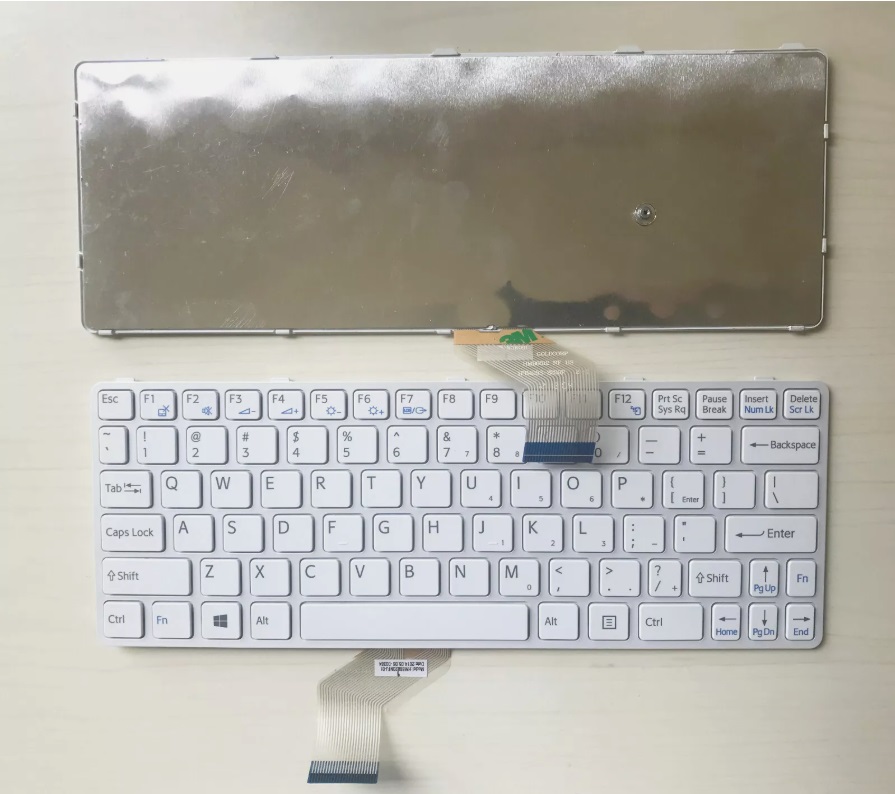 Bàn phím laptop Sony Vaio SVE11, SVE11113EB, SVE11125CX, SVE11127CX, SVE11135CXW, SVE11115EB (TRẮNG)