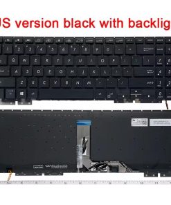 Bàn phím laptop Asus ZenBook Flip 15 UX562, UX562F, UX562FA, UX562FD, UX562FDX (ĐEN, LED, BH 6TH)