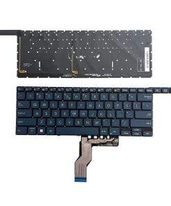 Bàn phím laptop Asus Zenbook Pro Duo 15 UX582, UX582LR, UX582HS, UX582HM, UX582ZM, UX582ZW (LED, BH 6TH)