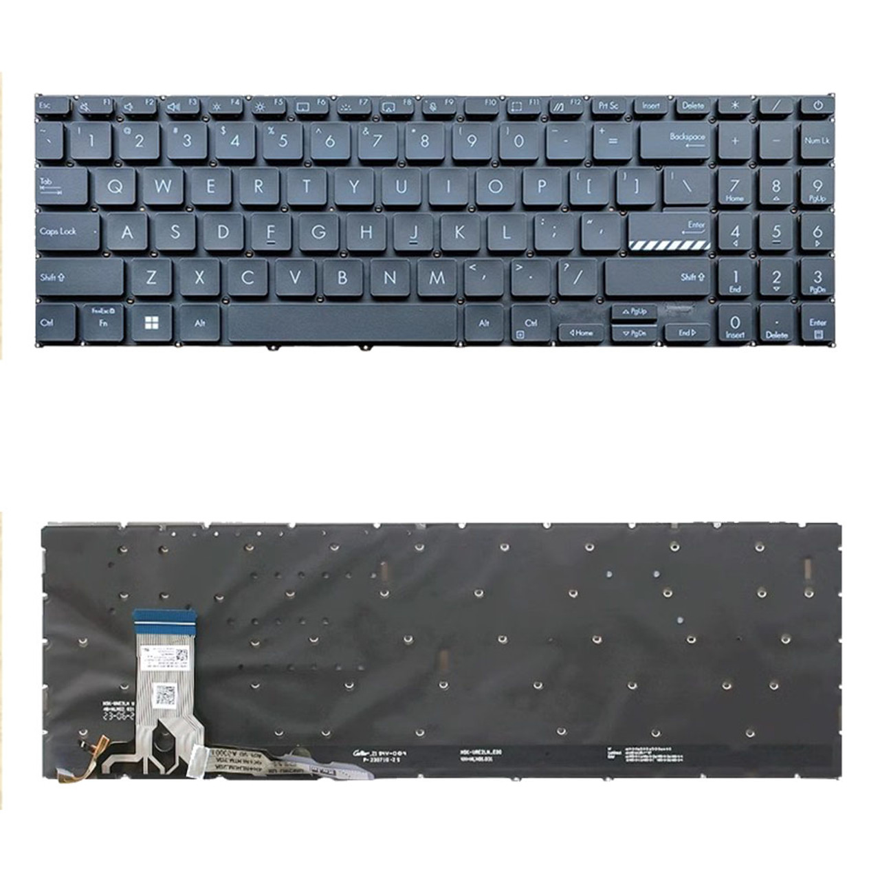 Bàn phím laptop Asus Vivobook 15 E1504, X1504, K3605, K3605ZV, K3605VC, K3504, M3504, S3504, M3605, M3503 (ĐEN, LED, BH 6TH)