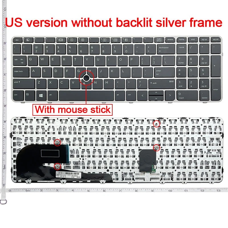 Bàn phím laptop HP EliteBook 755 G3, 850 G3, 755 G4, 850 G4, ZBook 15u G3, 15u G4 