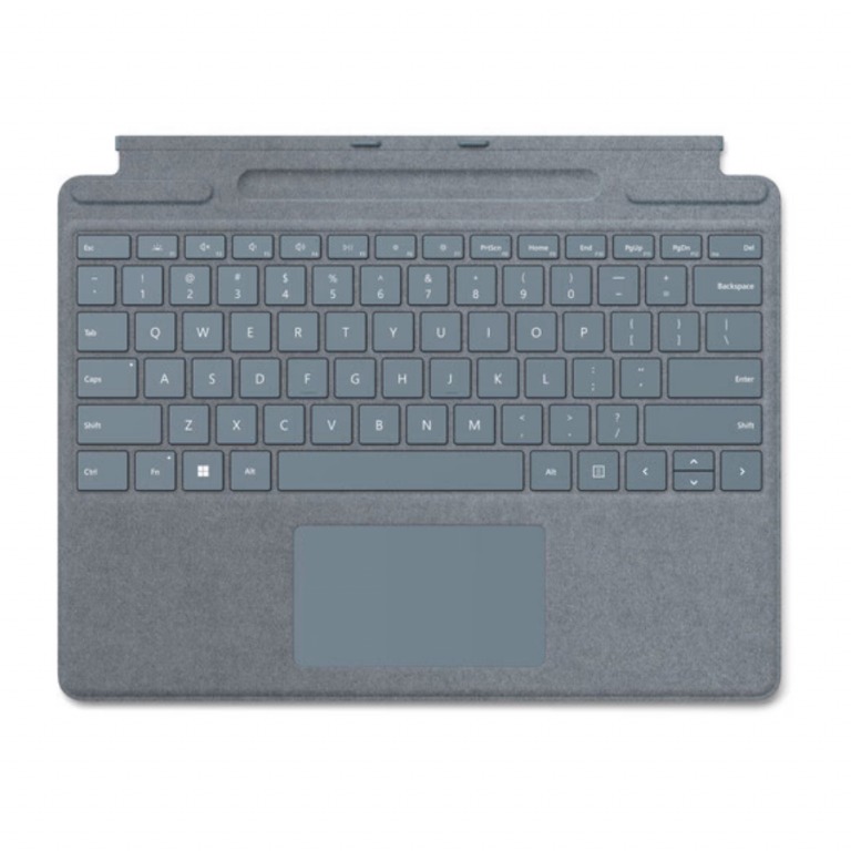 Bàn phím laptop Surface Pro 8-11 (Like New, BH 3TH) - Xanh băng, có khe bút - Microsoft Surface Pro 8, Pro 9, Pro 10, Pro 11, Pro X